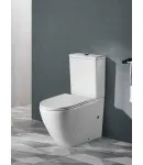 Унитаз-компакт напольный MIXXUS PREMIUM ELLIPSE-0401-T1, белый, 630×390×840 мм, система смыва TORNADO 1.0 — фото 3