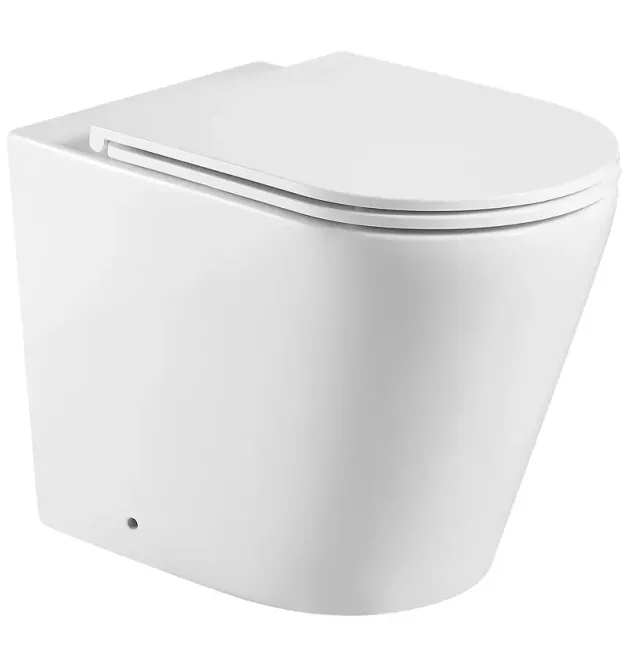 Унітаз підлоговий без бачка MIXXUS PREMIUM BEVEL-0701-T1, білий, 580×365×430 мм, система змиву TORNADO 1.0