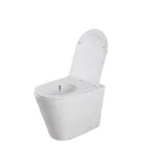 Унітаз підлоговий без бачка MIXXUS PREMIUM BEVEL-0702-T3, білий, 555×365×410 мм, система змиву TORNADO 3.0 — фото 3