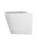 Унітаз підлоговий без бачка MIXXUS PREMIUM BEVEL-0702-T3, білий, 555×365×410 мм, система змиву TORNADO 3.0 — фото 5