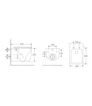 Унитаз подвесной MIXXUS PREMIUM DIVERSE-0301-T1 BLACK, черный матовый, 530×365×373 мм, система смыва TORNADO 1.0 — фото 2