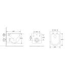 Унітаз підвісний MIXXUS PREMIUM ELLIPSE-0301-R, білий, 495×365×365 мм, система змиву RIMLESS — фото 6