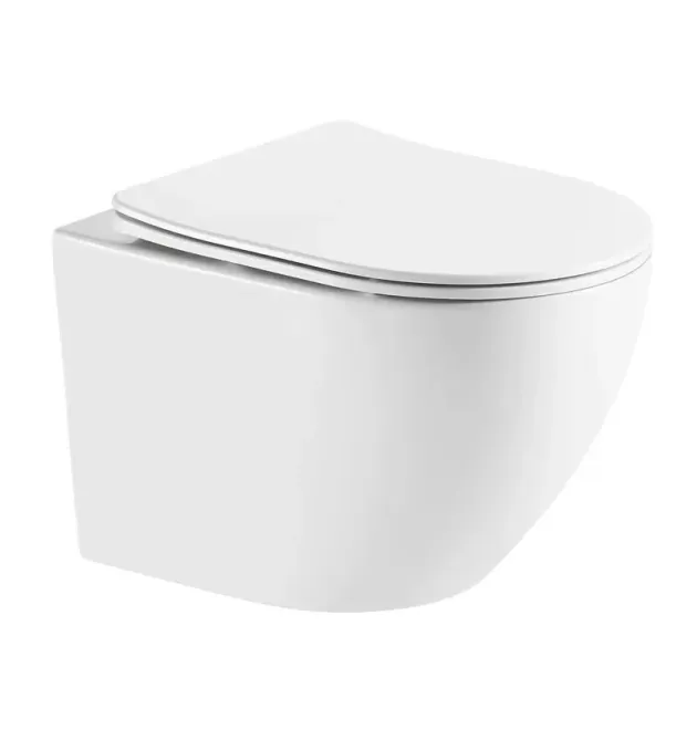 Унітаз підвісний MIXXUS PREMIUM ELLIPSE-0301-T3, білий, 495×365×365 мм, система змиву TORNADO 3.0