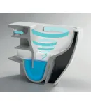 Унитаз подвесной MIXXUS PREMIUM ELLIPSE-0302-T3, белый, 495×360×370 мм, система смыва TORNADO 3.0 — фото 4