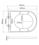Унитаз подвесной MIXXUS PREMIUM ELLIPSE-0309-T1 GRAY, графитовый, 530×360×350 мм, система смыва TORNADO 1.0 — фото 5