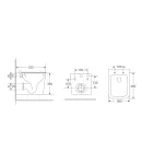 Унитаз подвесной MIXXUS PREMIUM QUADRO-0302-R BLACK, черный матовый, 530×360×365 мм, система смыва RIMLESS — фото 5