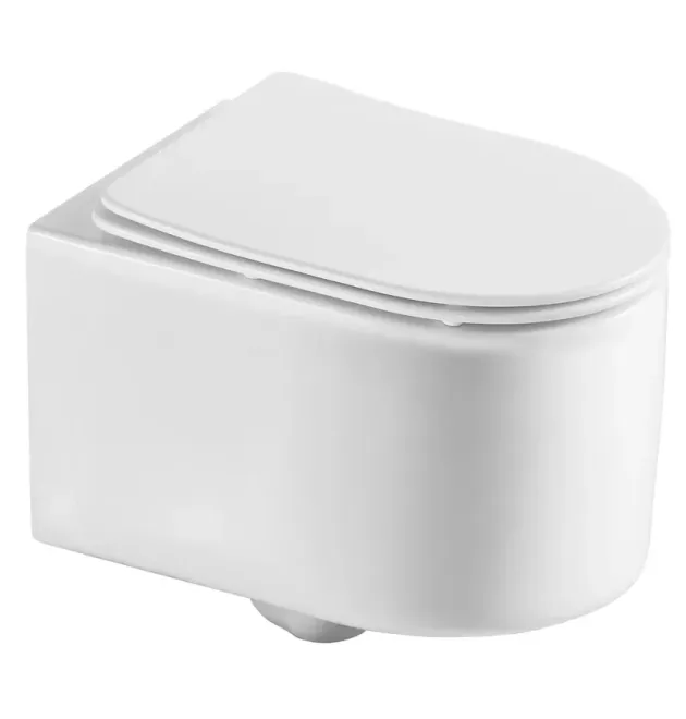 Унитаз подвесной MIXXUS PREMIUM TOPPER-0301-T3, белый, 495×355×375 мм, система смыва TORNADO 3.0