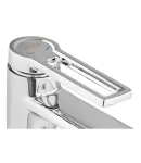 Высокий смеситель для умывальника HAIBA BAVARIYA 001 HIGH NUT, хром — фото 2