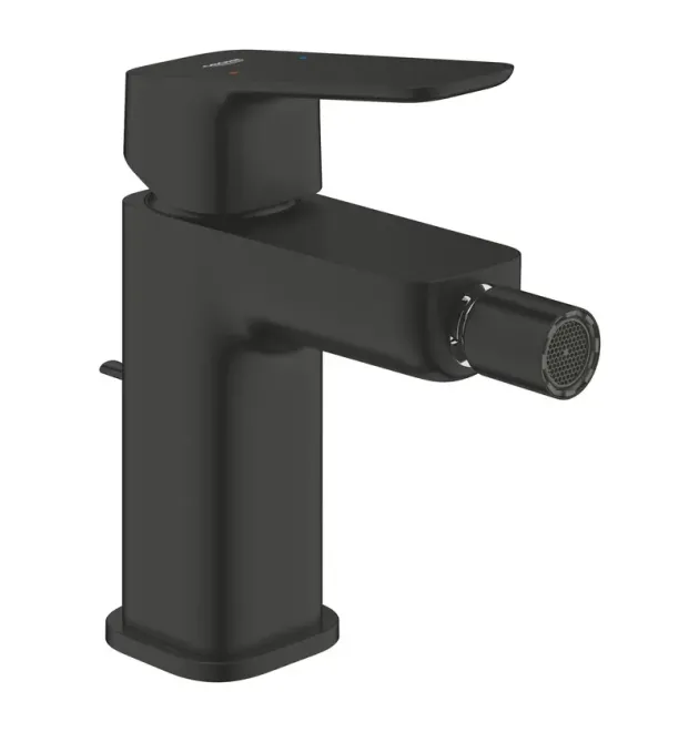 Змішувач для біде Grohe Cubeo, одноважільний, чорний матовий, S-розмір, 1018102430