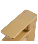 Смеситель для биде HAIBA KUBUS 002 BRUSHED GOLD, матовое золото — фото 4