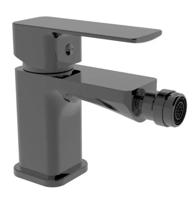 Смеситель для биде HAIBA KUBUS 002 GRAPHITE, графит