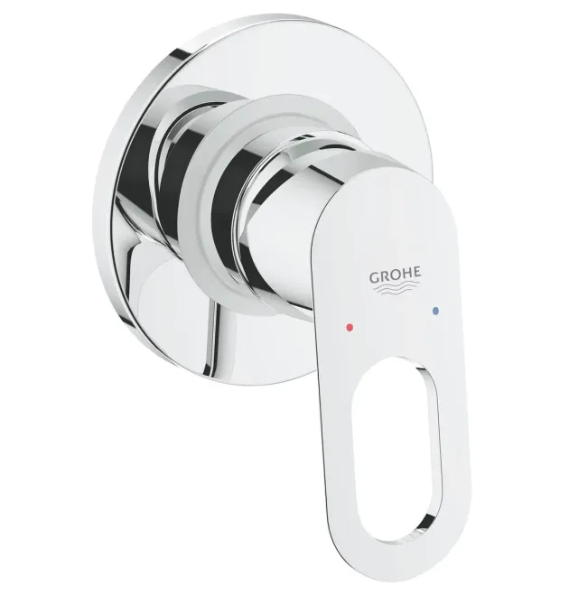Змішувач для душу Grohe BauLoop, прихований монтаж, одноважільний, хром, 1 споживач, 29042000