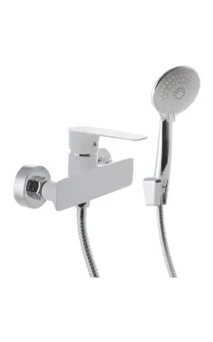 Змішувач для душу MIXXUS PREMIUM EVA 003 WHITE, білий матовий