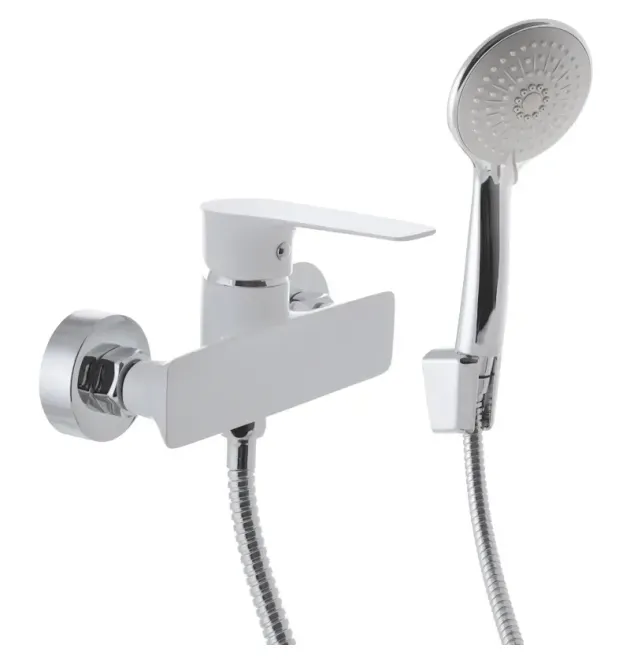 Змішувач для душу MIXXUS PREMIUM EVA 003 WHITE, білий матовий