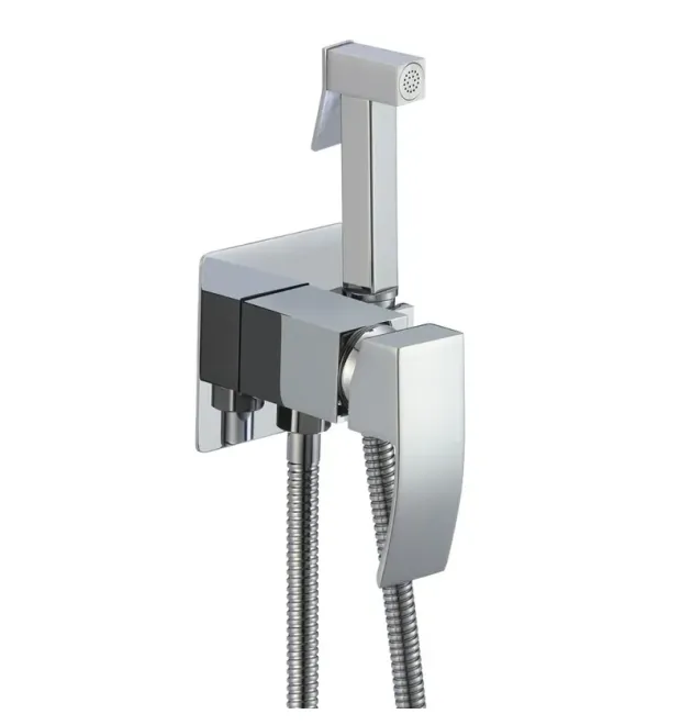 Смеситель для гигиенического душа скрытого монтажа MIXXUS PREMIUM BEND 002 INNER, цвет хром