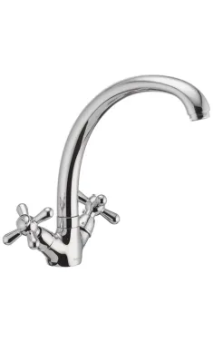 Змішувач для кухні HAIBA DOMINOX 273 NUT (Колір хром)