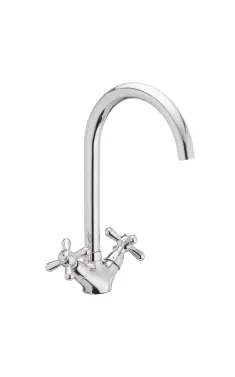 Змішувач для кухні HAIBA DOMINOX 275 (Колір хром)