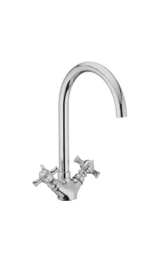 Змішувач для кухні HAIBA ZEUS 275 NUT (Колір хром)