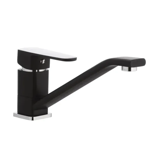 Змішувач для кухні MIXXUS MISSOURI 555 NUT BLACK, чорний матовий