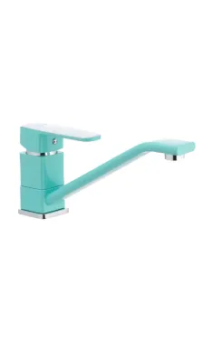 Змішувач для кухні MIXXUS MISSOURI 555 NUT GREEN, бірюзовий