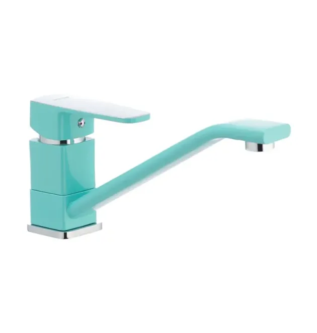 Змішувач для кухні MIXXUS MISSOURI 555 NUT GREEN, бірюзовий