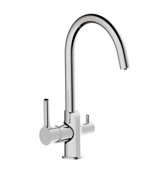 Смеситель для кухни MIXXUS PREMIUM EDEM 021, хром, с выходом для питьевой воды
