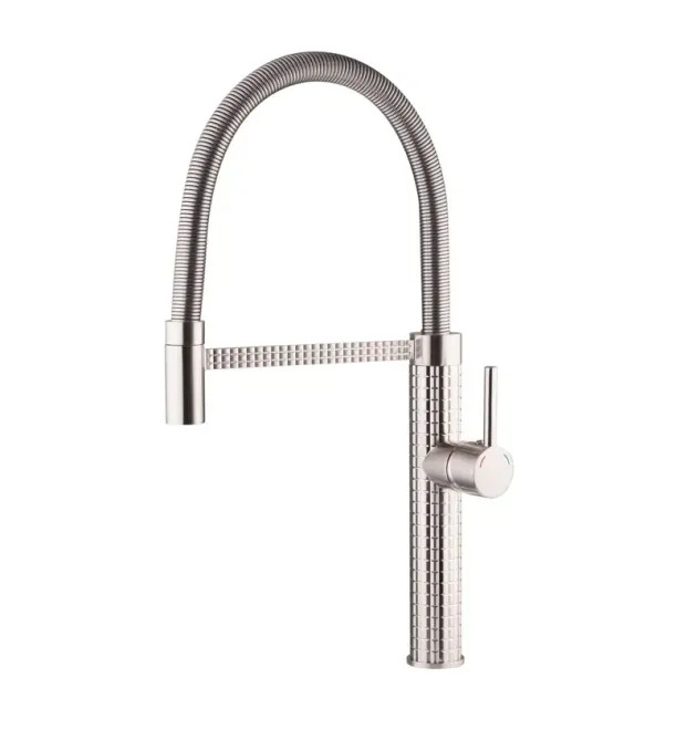 Смеситель для кухни MIXXUS PREMIUM SPARK 017, нержавеющая сталь