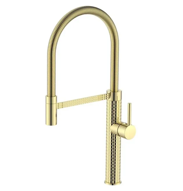Смеситель для кухни MIXXUS PREMIUM SPARK 017, золото