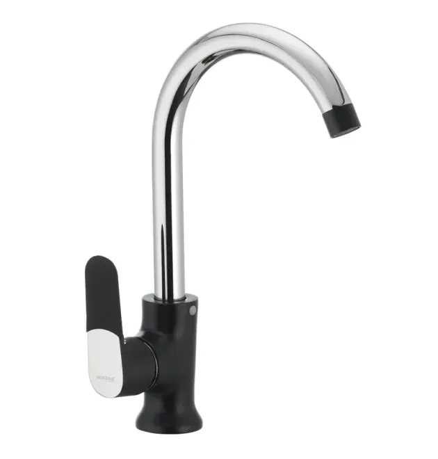 Смеситель для кухни MIXXUS PREMIUM TIGER 014 NUT BLACK, чёрный