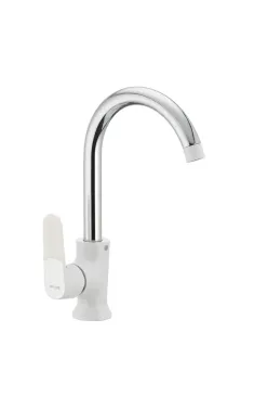 Змішувач для кухні MIXXUS PREMIUM TIGER 014 NUT WHITE, білий