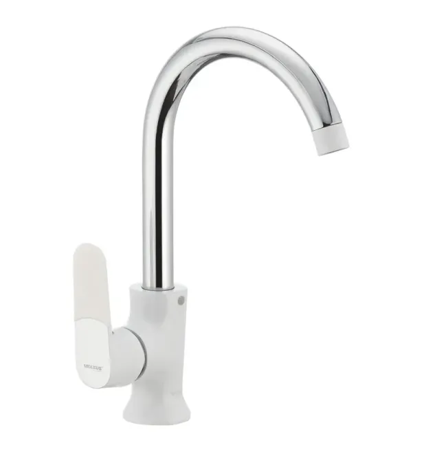 Змішувач для кухні MIXXUS PREMIUM TIGER 014 NUT WHITE, білий