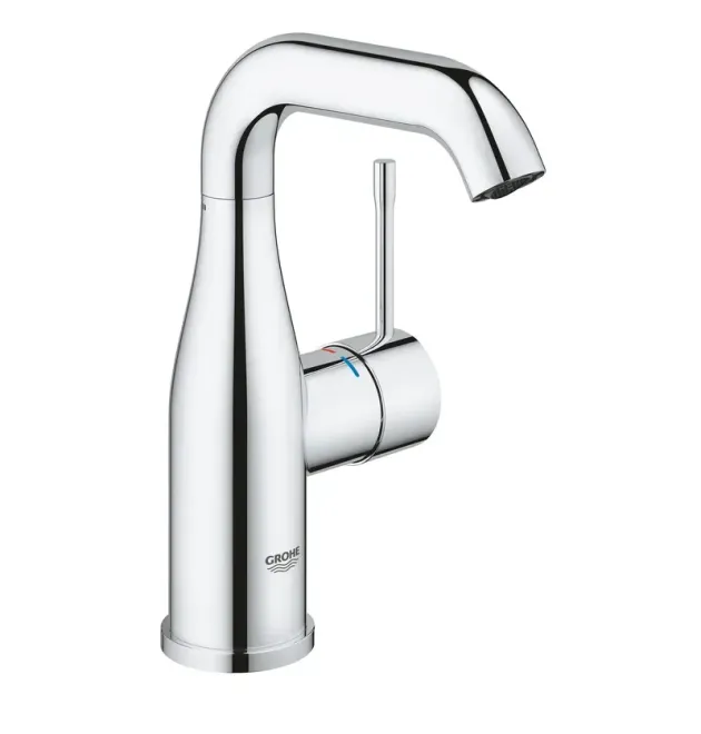 Смеситель для раковины Grohe Essence New, однорычажный, врезной, хром (24181001)