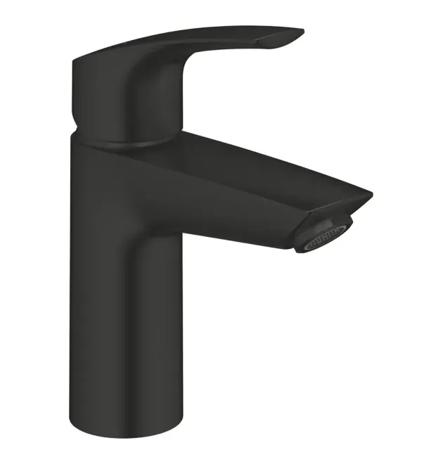 Смеситель для раковины Grohe Eurosmart S-Size, однорычажный, врезной, матовый черный (324672433)