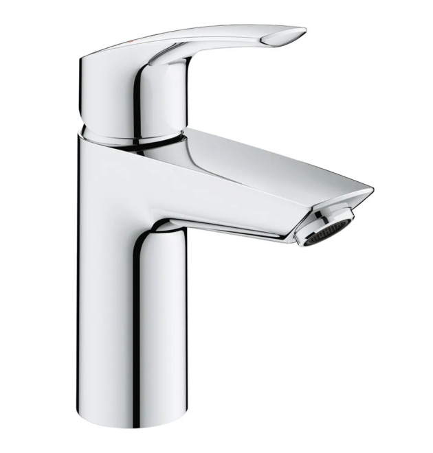 Змішувач для умивальника Grohe Eurosmart New S, хром, одноважільний, 32467003