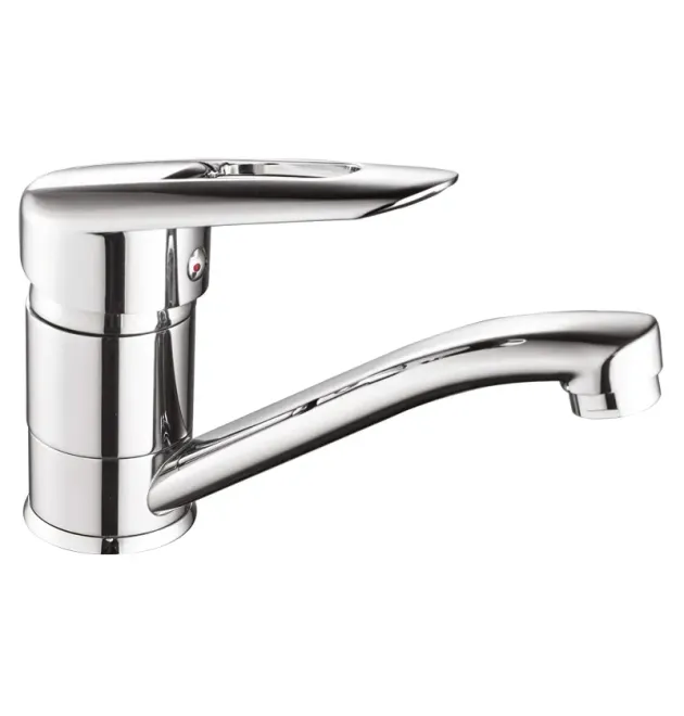Смеситель для умывальника HAIBA DISK 555-15CM NUT (Цвет хром)