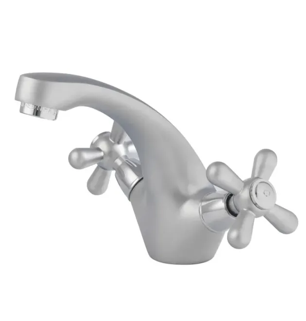 Смеситель для умывальника HAIBA DOMINOX 161 SATIN (Цвет сатин)