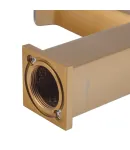 Смеситель для умывальника HAIBA GAUDI 001 NUT BRUSHED GOLD (Цвет матовое золото) — фото 3