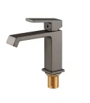Смеситель для умывальника HAIBA GAUDI 001 NUT GRAPHITE (Цвет графит) — фото 5