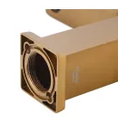 Смеситель для умывальника HAIBA KANT 001 NUT BRUSHED GOLD (Цвет матовое золото) — фото 2