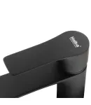 Змішувач для умивальника HAIBA MILANO 001 BLACK, чорний матовий — фото 4