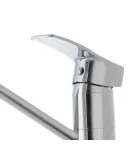 Смеситель для умывальника HAIBA ONIX 555-15CM NUT (Цвет хром) — фото 4