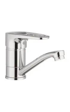 Змішувач для умивальника HAIBA OPUS 555-15CM NUT (Колір хром)