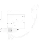 Смеситель для умывальника с гигиеническим душем HAIBA ALEX 001-SH NUT (Цвет хром) — фото 6