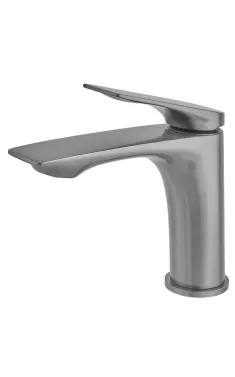 Змішувач для умивальника MIXXUS PREMIUM DERBY 001 NUT GRAPHITE, графіт
