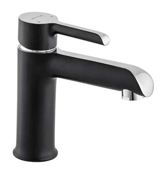 Смеситель для умывальника MIXXUS PREMIUM EDEM 001 BLACK, чёрный матовый