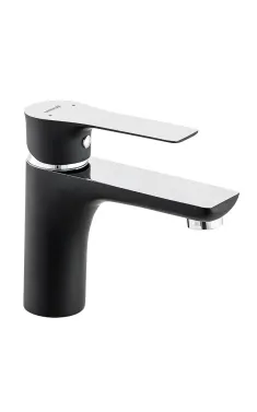 Змішувач для умивальника MIXXUS PREMIUM EVA 001 BLACK, чорний матовий