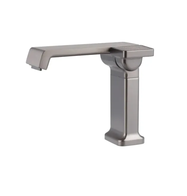 Смеситель для умывальника MIXXUS PREMIUM TERRA 001 NUT GRAPHITE, графит