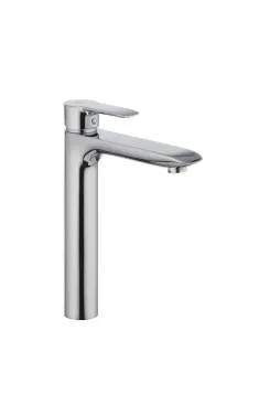 Змішувач для умивальника високий HAIBA COLUMBIA 001 HIGH NUT (Колір хром)