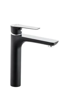 Высокий смеситель для раковины MIXXUS PREMIUM EVA 001 HIGH BLACK (Цвет черный)