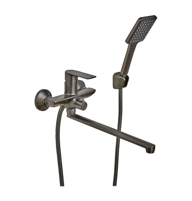 Змішувач для ванни HAIBA ALEX 006 EURO GRAPHITE (Колір графіт)